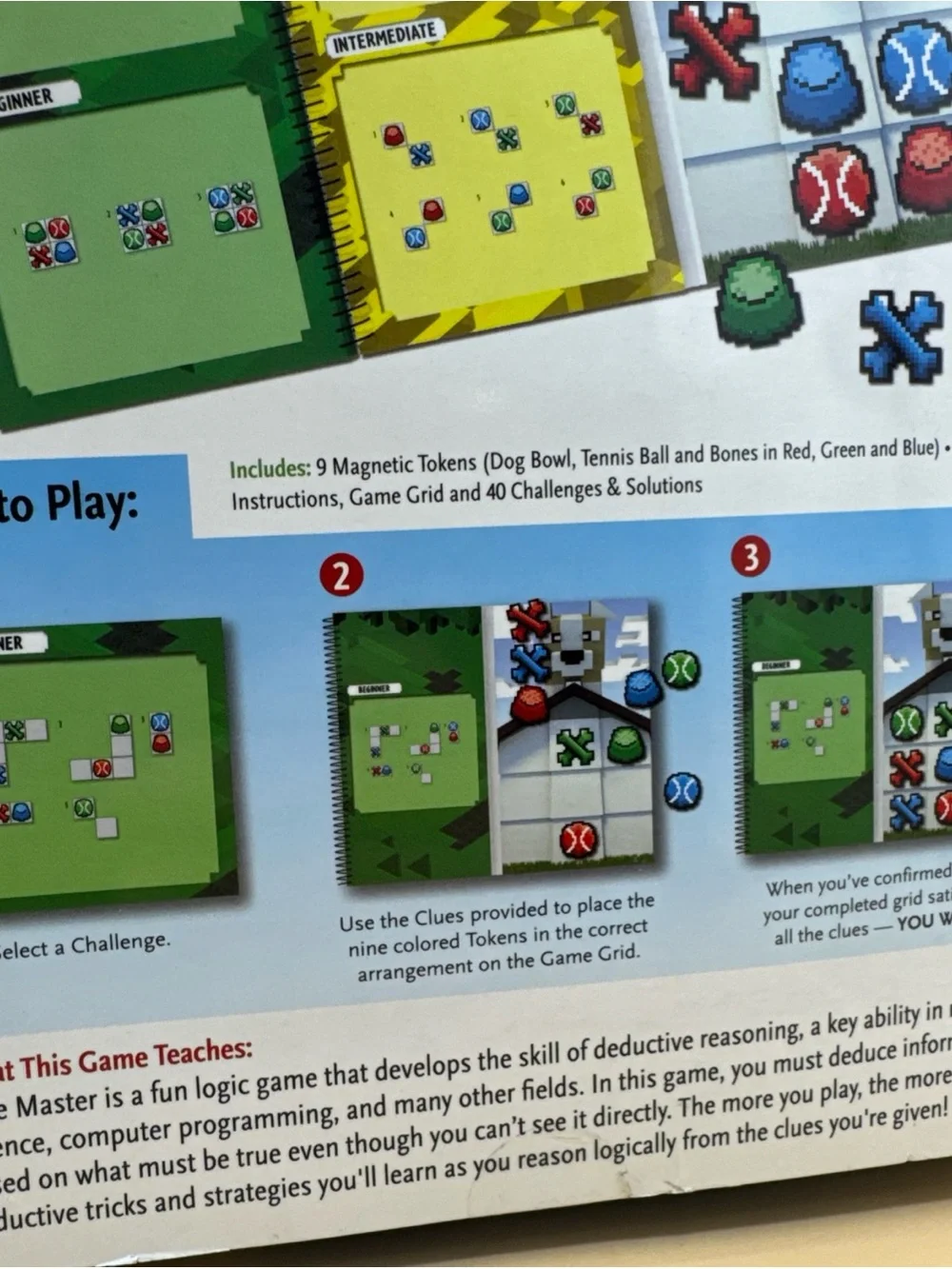 Thinkfun Clue Master Logical Deduction Game Reasoning 40 Challenges NEW
